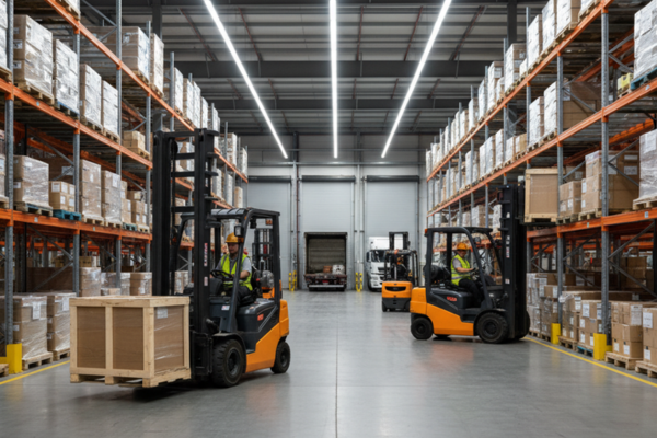 Our team supporting equipment on site